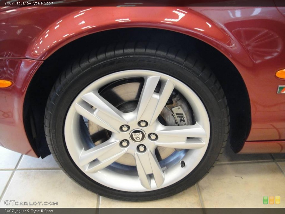 2007 Jaguar S-Type R Sport Wheel and Tire Photo #15300459