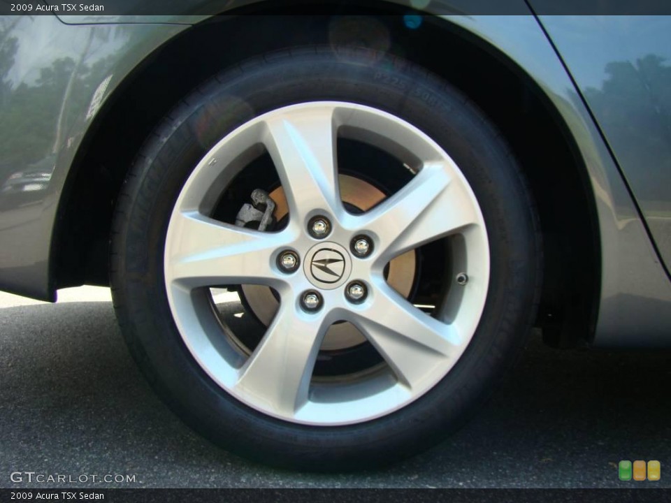 2009 Acura TSX Sedan Wheel and Tire Photo #15721383