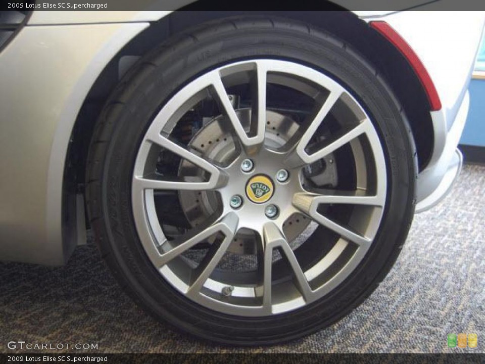 2009 Lotus Elise SC Supercharged Wheel and Tire Photo #15789376
