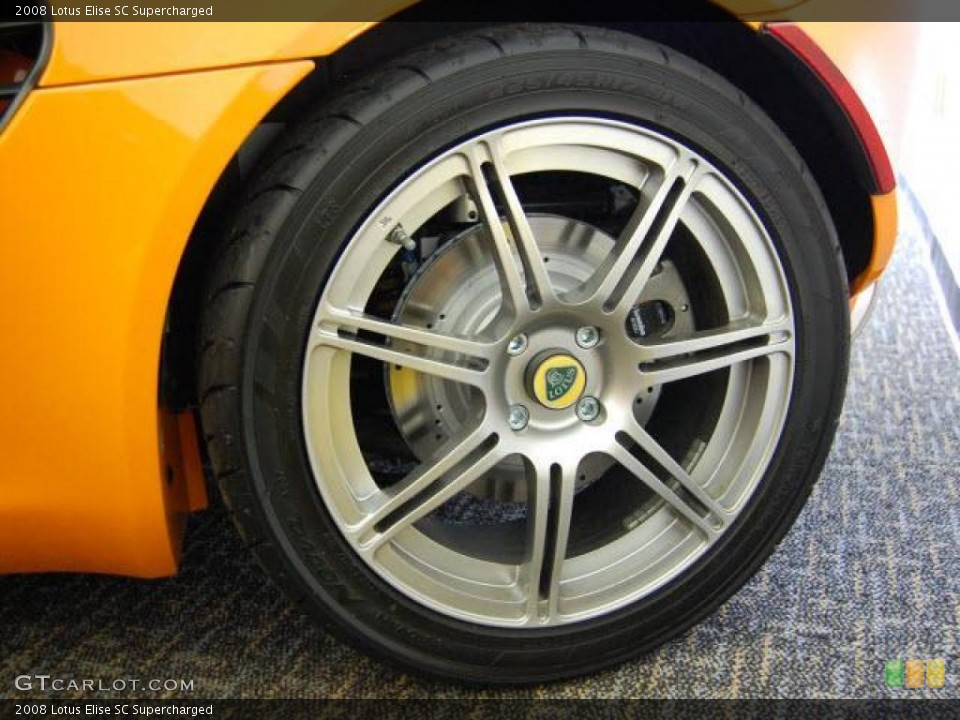 2008 Lotus Elise SC Supercharged Wheel and Tire Photo #15789490