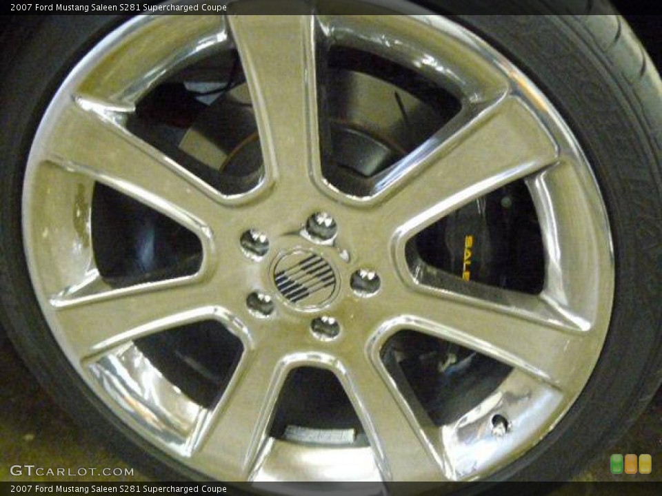 2007 Ford Mustang Saleen S281 Supercharged Coupe Wheel and Tire Photo #1579608