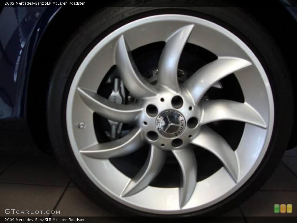 2009 Mercedes-Benz SLR McLaren Roadster Wheel and Tire Photo #15997310