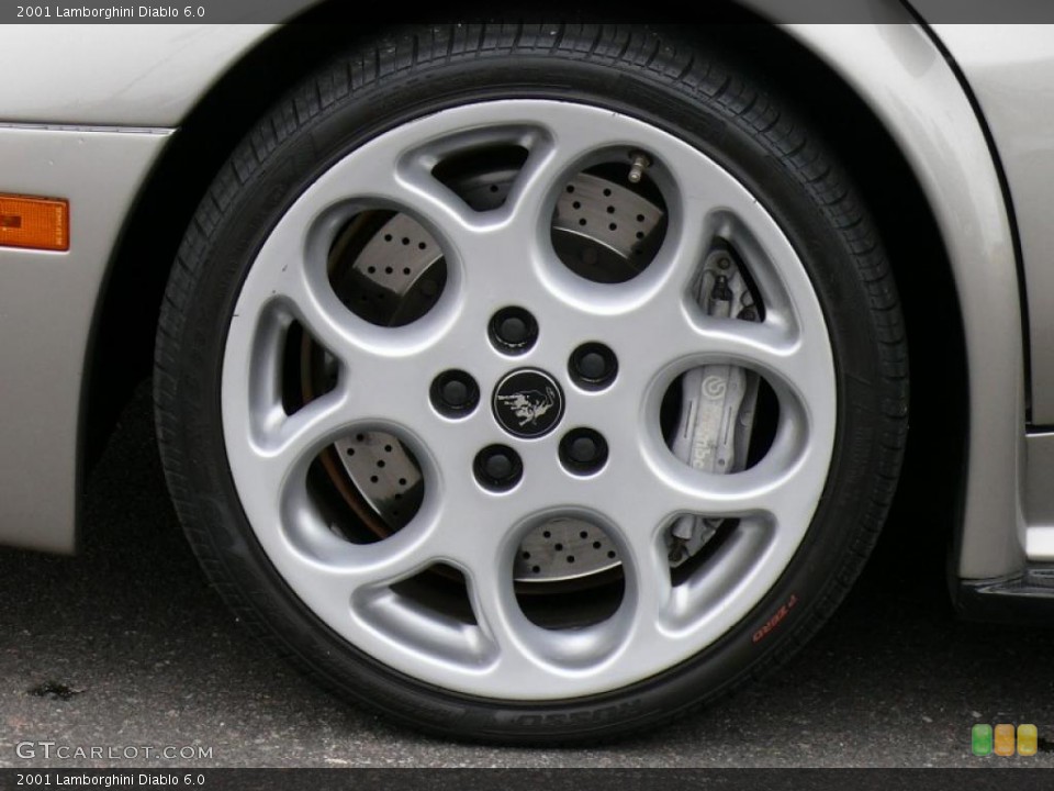 2001 Lamborghini Diablo 6.0 Wheel and Tire Photo #16340672