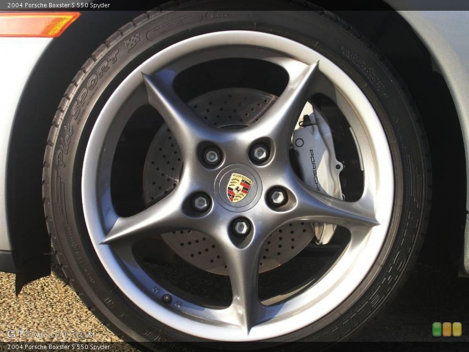 2004 Porsche Boxster S 550 Spyder Wheel and Tire Photo #16346309