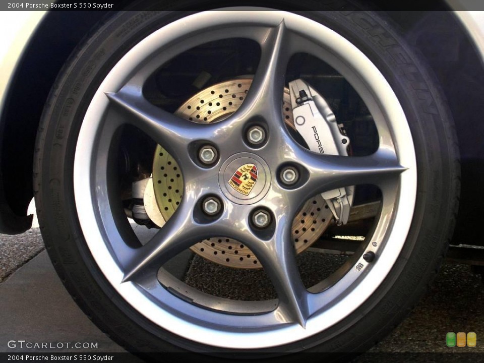2004 Porsche Boxster S 550 Spyder Wheel and Tire Photo #16346317