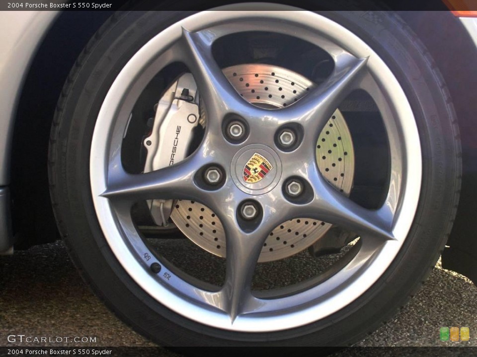 2004 Porsche Boxster S 550 Spyder Wheel and Tire Photo #16346321