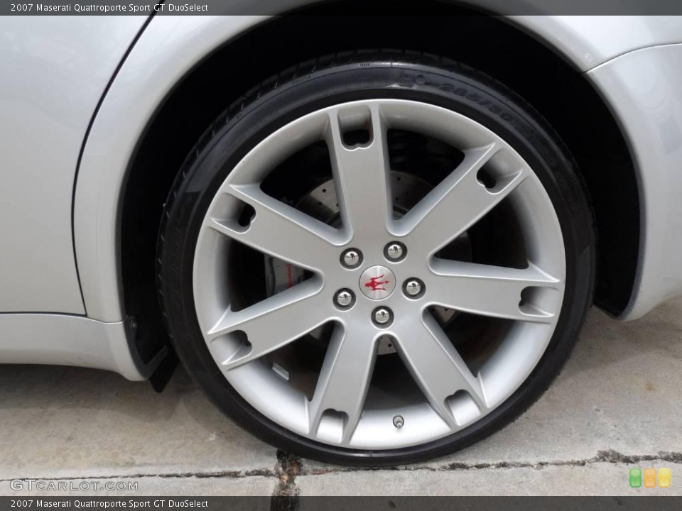 2007 Maserati Quattroporte Sport GT DuoSelect Wheel and Tire Photo #16352162