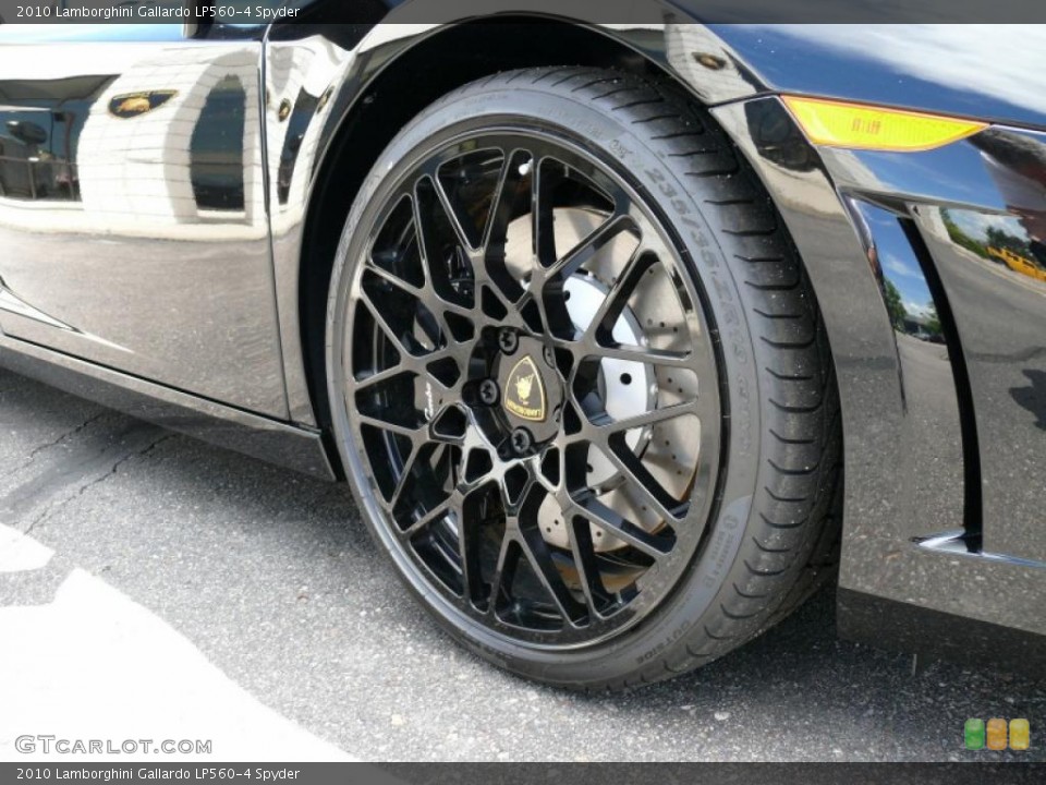 2010 Lamborghini Gallardo LP560-4 Spyder Wheel and Tire Photo #16356737