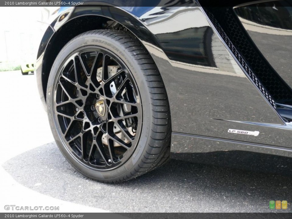 2010 Lamborghini Gallardo LP560-4 Spyder Wheel and Tire Photo #16356741