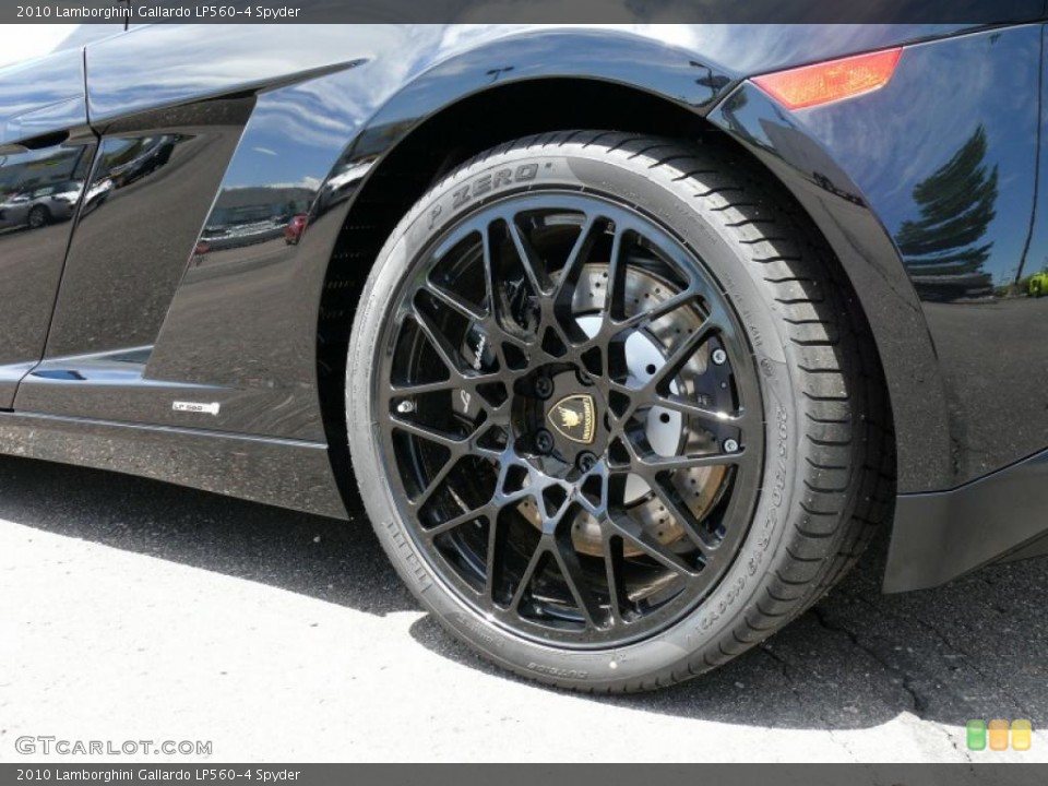 2010 Lamborghini Gallardo LP560-4 Spyder Wheel and Tire Photo #16356745