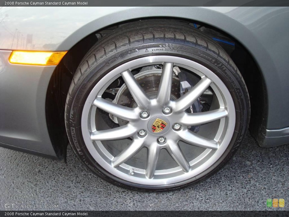 2008 Porsche Cayman  Wheel and Tire Photo #1638565