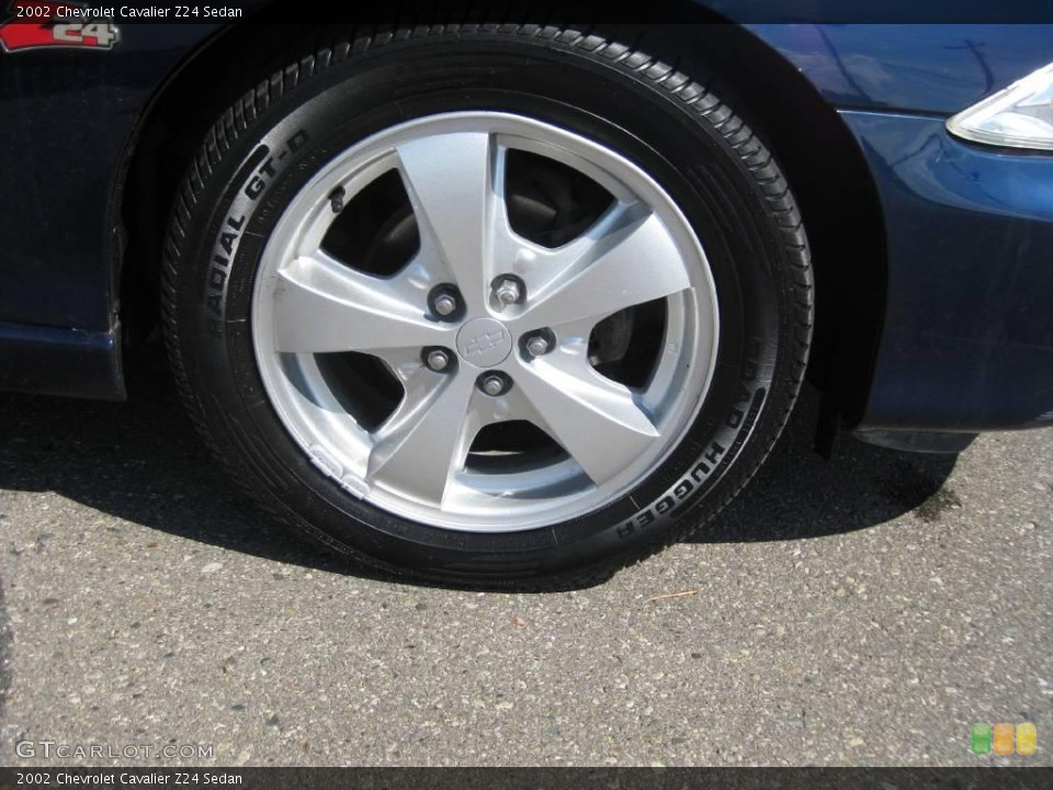 2002 Chevrolet Cavalier Z24 Sedan Wheel and Tire Photo #16395131
