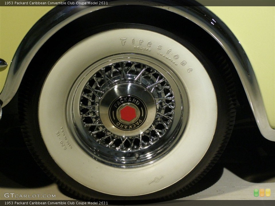 1953 Packard Caribbean Convertible Wheels and Tires