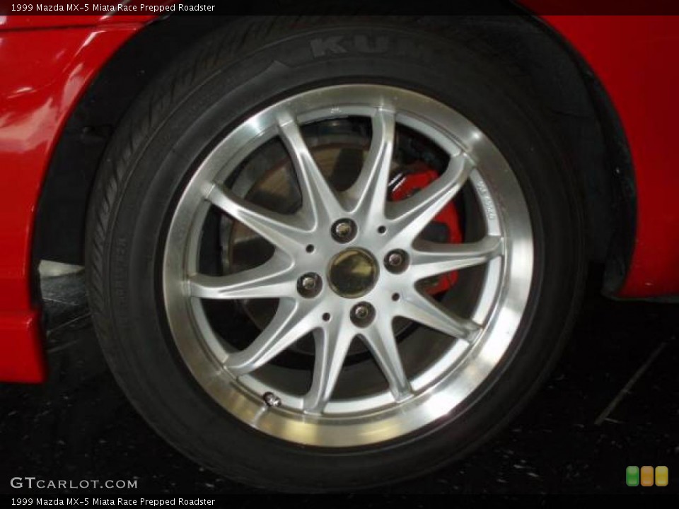 1999 Mazda MX-5 Miata Race Prepped Roadster Wheel and Tire Photo #16863070