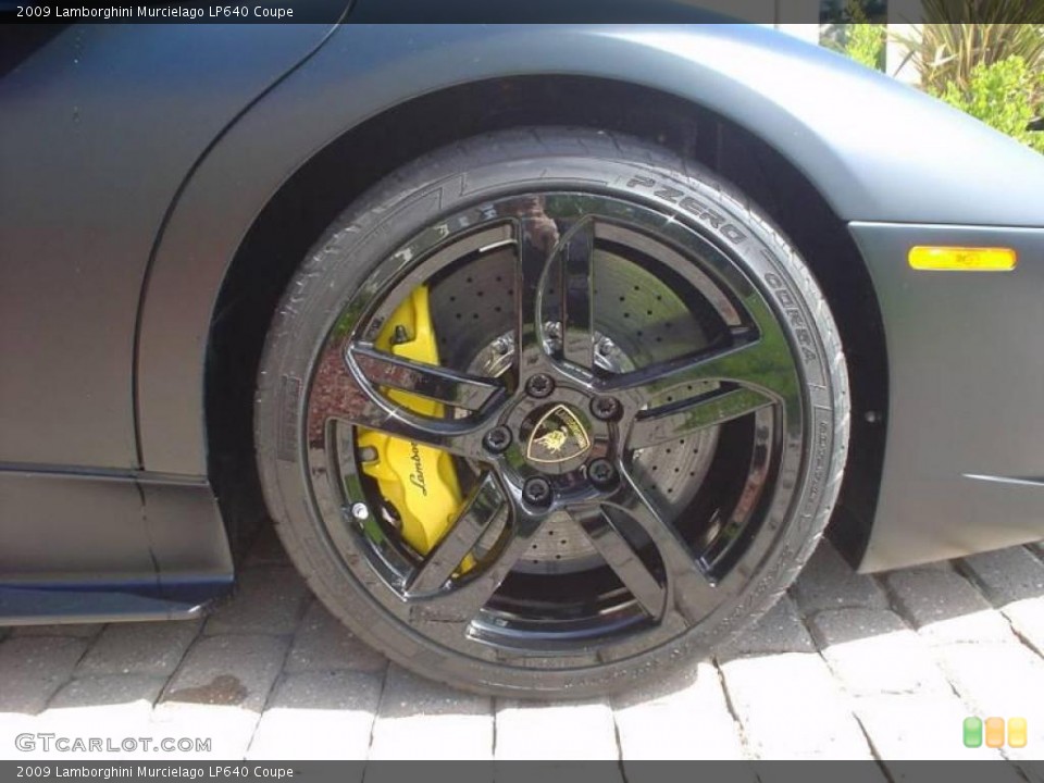 2009 Lamborghini Murcielago LP640 Coupe Wheel and Tire Photo #16914190
