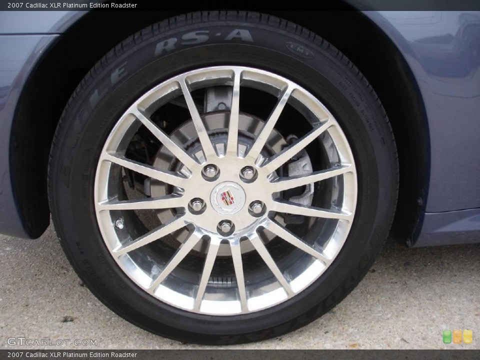 2007 Cadillac XLR Platinum Edition Roadster Wheel and Tire Photo #17056805