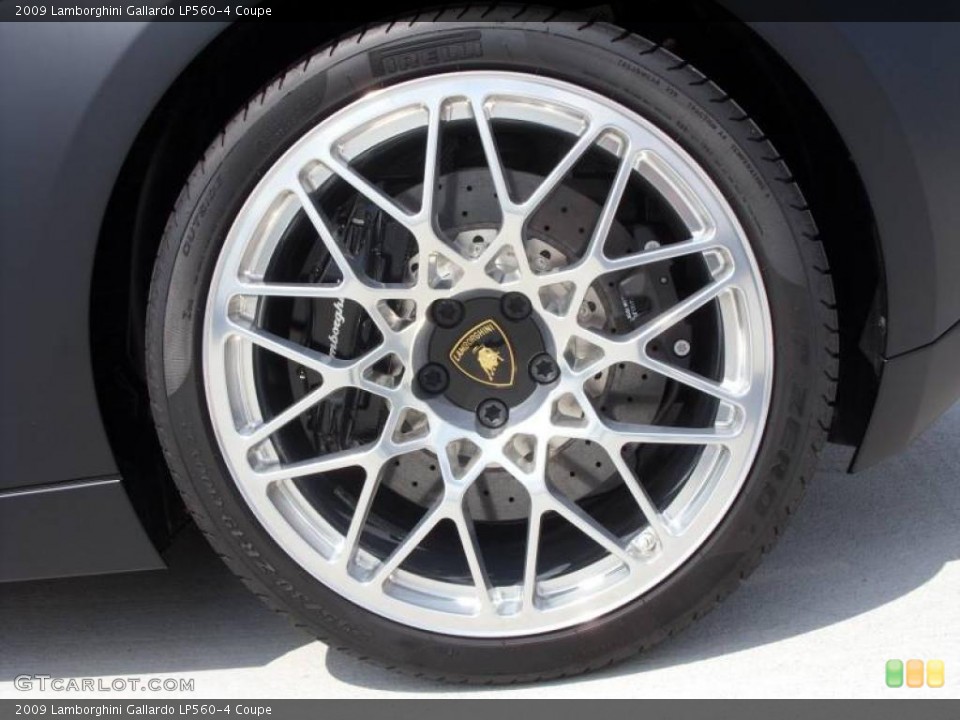 2009 Lamborghini Gallardo LP560-4 Coupe Wheel and Tire Photo #17063131