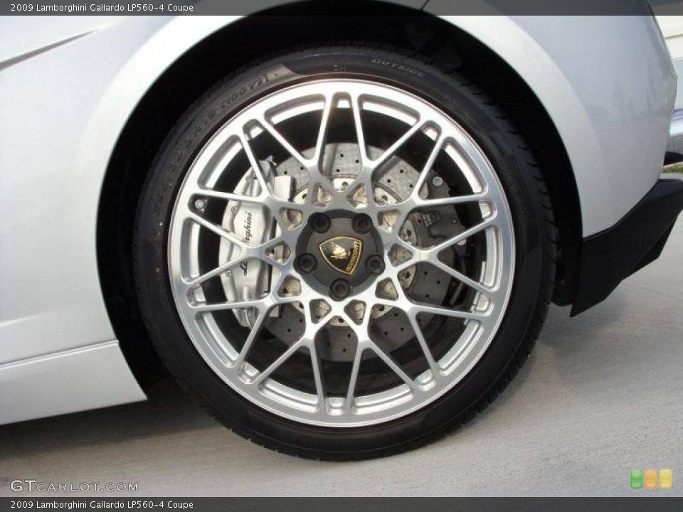 2009 Lamborghini Gallardo LP560-4 Coupe Wheel and Tire Photo #17134971