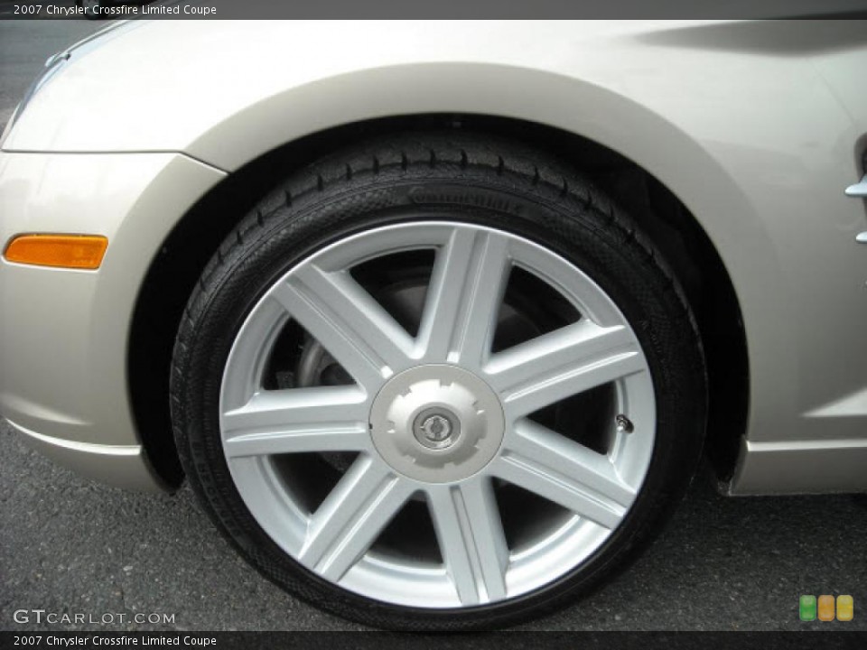 2007 Chrysler Crossfire Limited Coupe Wheel and Tire Photo #17212693