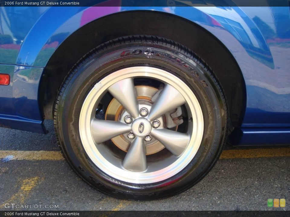 2006 Ford Mustang GT Deluxe Convertible Wheel and Tire Photo #17284032