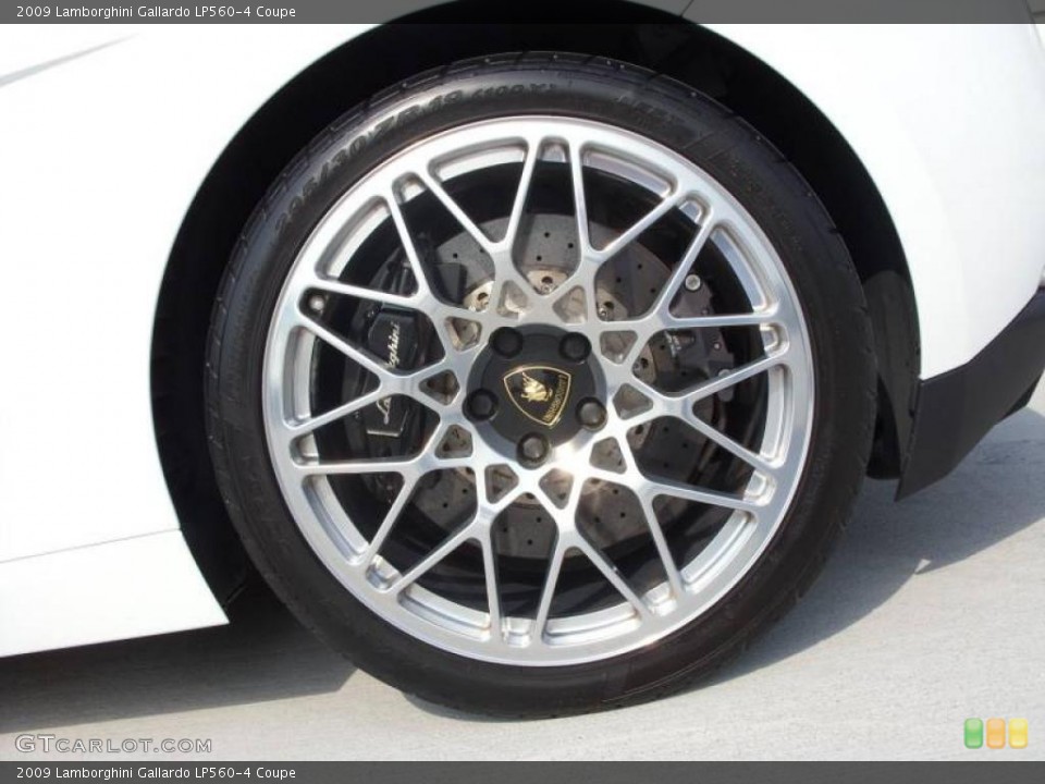 2009 Lamborghini Gallardo LP560-4 Coupe Wheel and Tire Photo #17333976