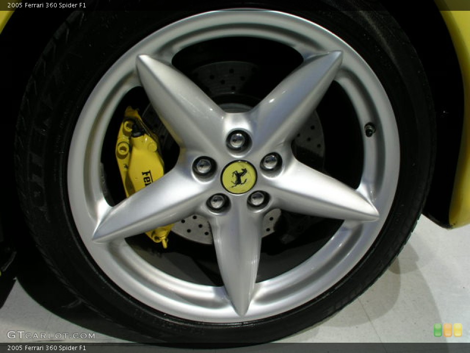 2005 Ferrari 360 Spider F1 Wheel and Tire Photo #175401