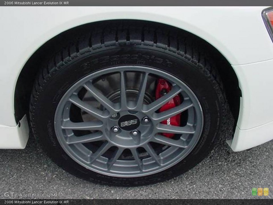 2006 Mitsubishi Lancer Evolution IX MR Wheel and Tire Photo #17774780