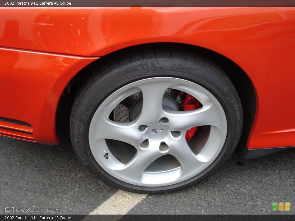 2002 Porsche 911 Carrera 4S Coupe Wheel and Tire Photo #17778984