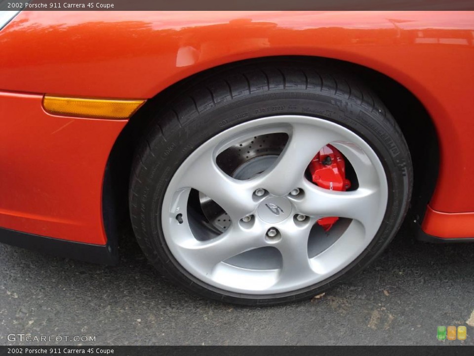 2002 Porsche 911 Carrera 4S Coupe Wheel and Tire Photo #17779008