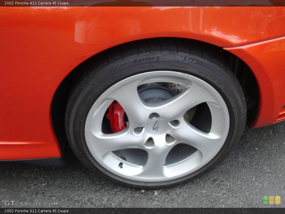 2002 Porsche 911 Carrera 4S Coupe Wheel and Tire Photo #17779020