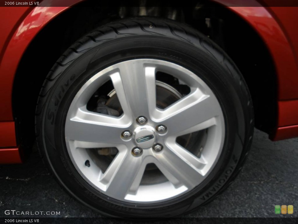 2006 Lincoln LS V8 Wheel and Tire Photo #17870818