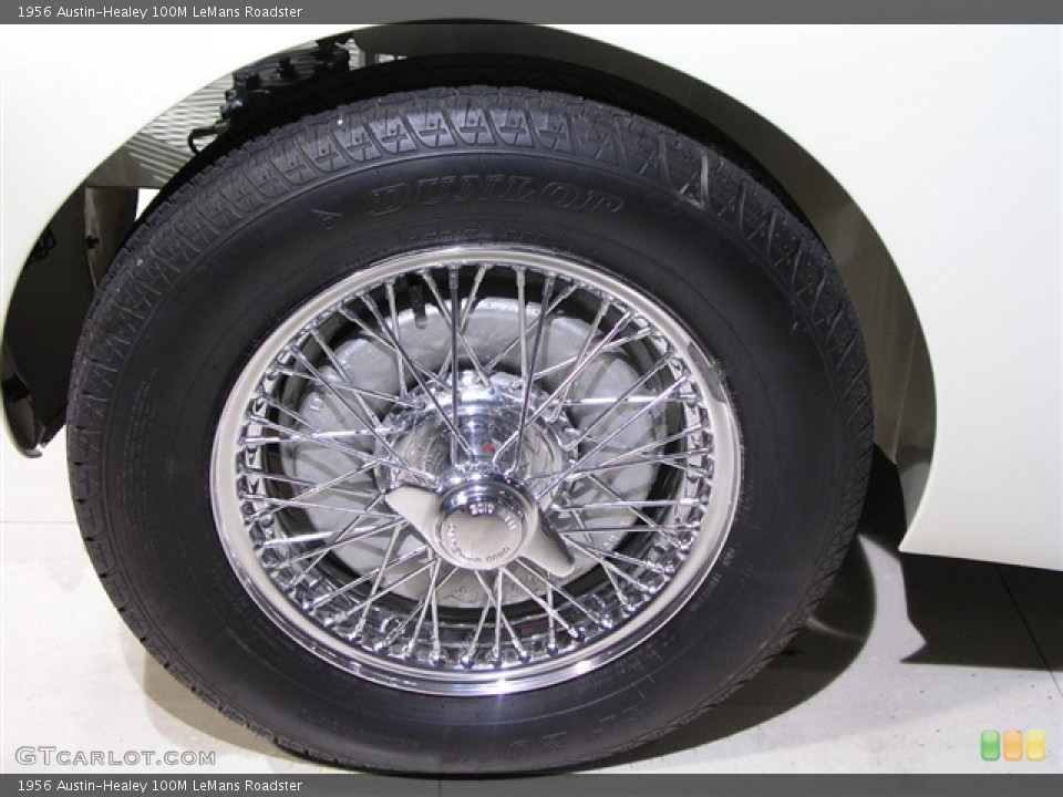 1956 Austin-Healey 100M LeMans Roadster Wheel and Tire Photo #180163
