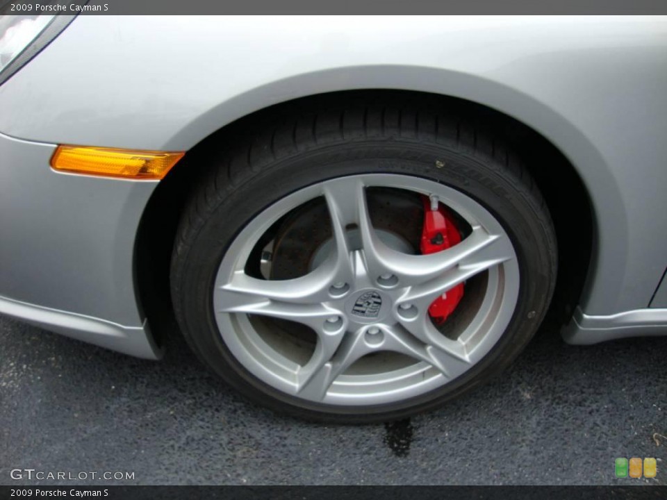 2009 Porsche Cayman S Wheel and Tire Photo #18192354