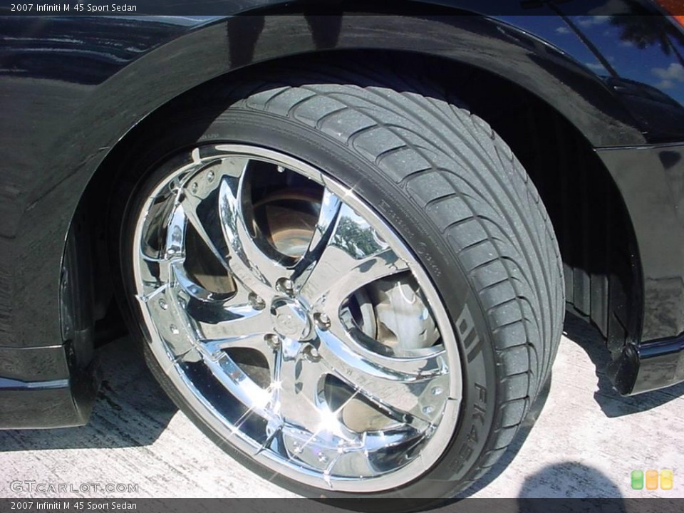 2007 Infiniti M Custom Wheel and Tire Photo #18192635