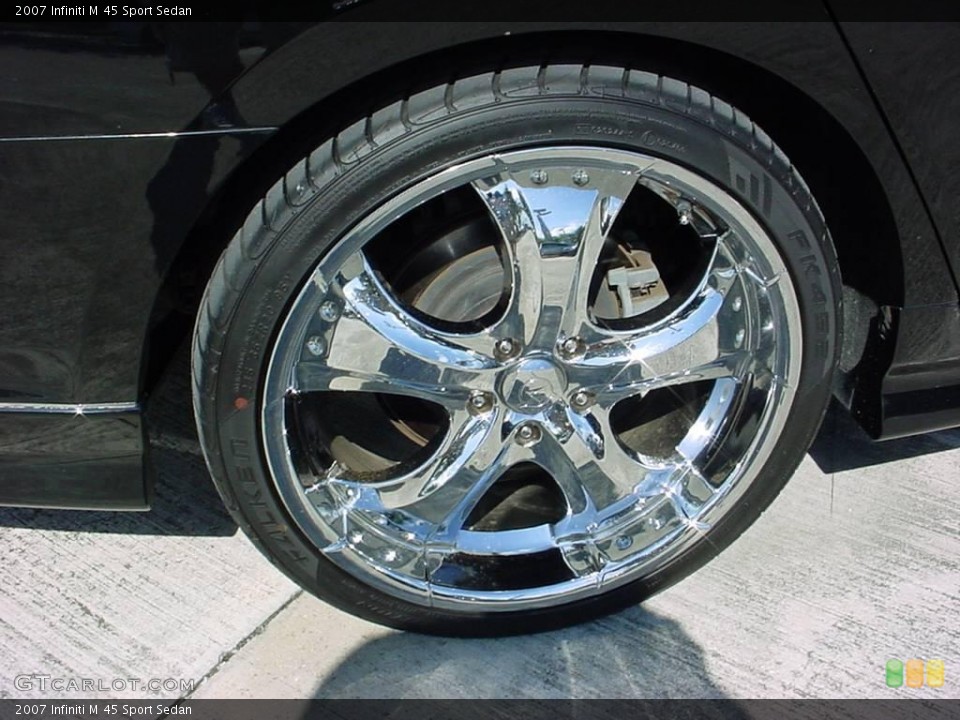 2007 Infiniti M Custom Wheel and Tire Photo #18192643