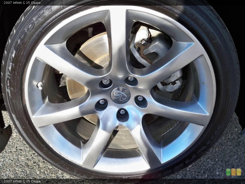 2007 Infiniti G 35 Coupe Wheel and Tire Photo #1867057