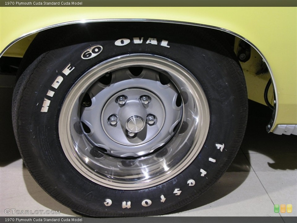 1970 Plymouth Cuda  Wheel and Tire Photo #186920