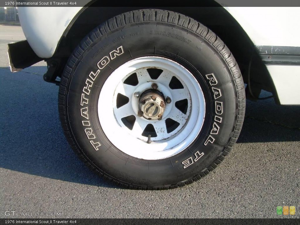 1976 International Scout II Wheels and Tires