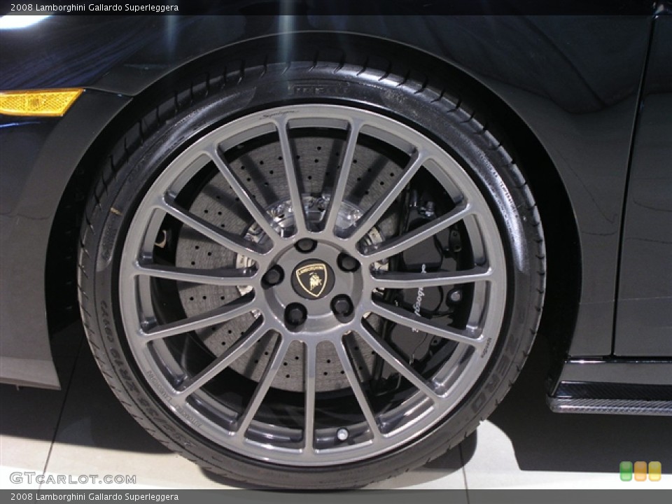 2008 Lamborghini Gallardo Superleggera Wheel and Tire Photo #189543