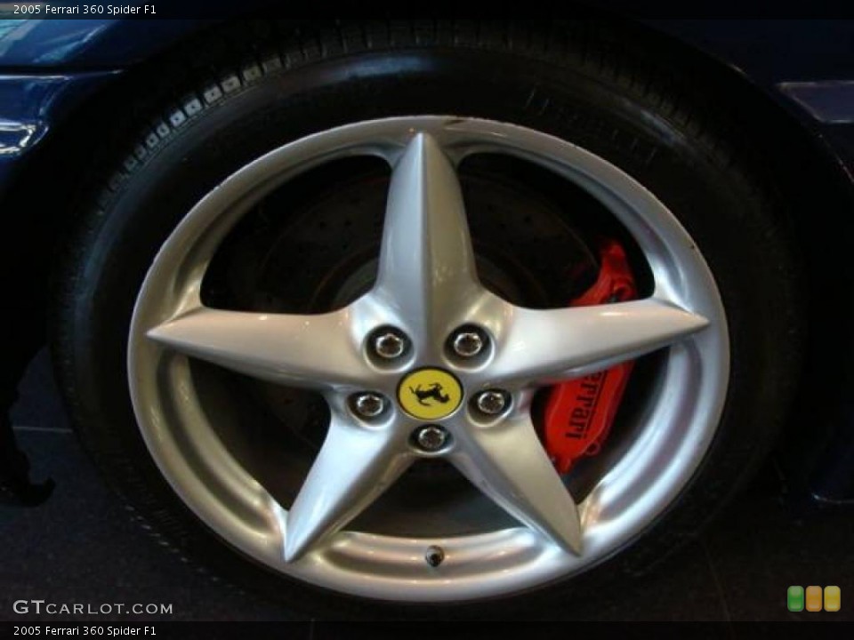 2005 Ferrari 360 Spider F1 Wheel and Tire Photo #19013437