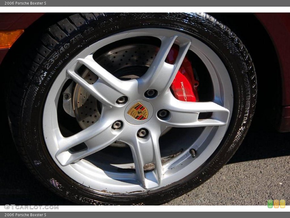 2006 Porsche Boxster S Wheel and Tire Photo #19286220