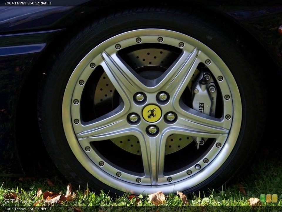 2004 Ferrari 360 Spider F1 Wheel and Tire Photo #19398769