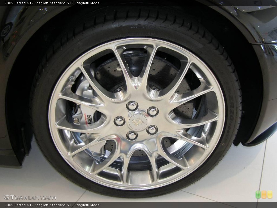 2009 Ferrari 612 Scaglietti  Wheel and Tire Photo #19409302