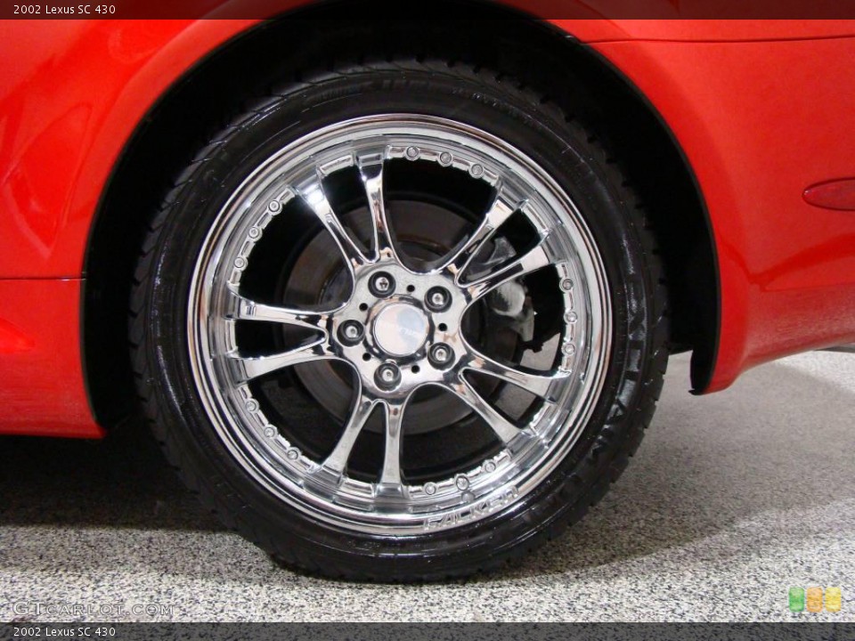 2002 Lexus SC Custom Wheel and Tire Photo #19511558