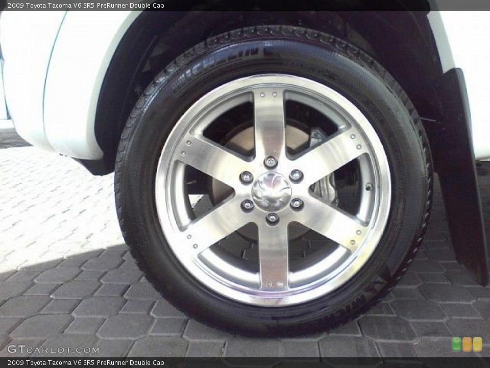 2009 Toyota Tacoma V6 SR5 PreRunner Double Cab Wheel and Tire Photo #19664566