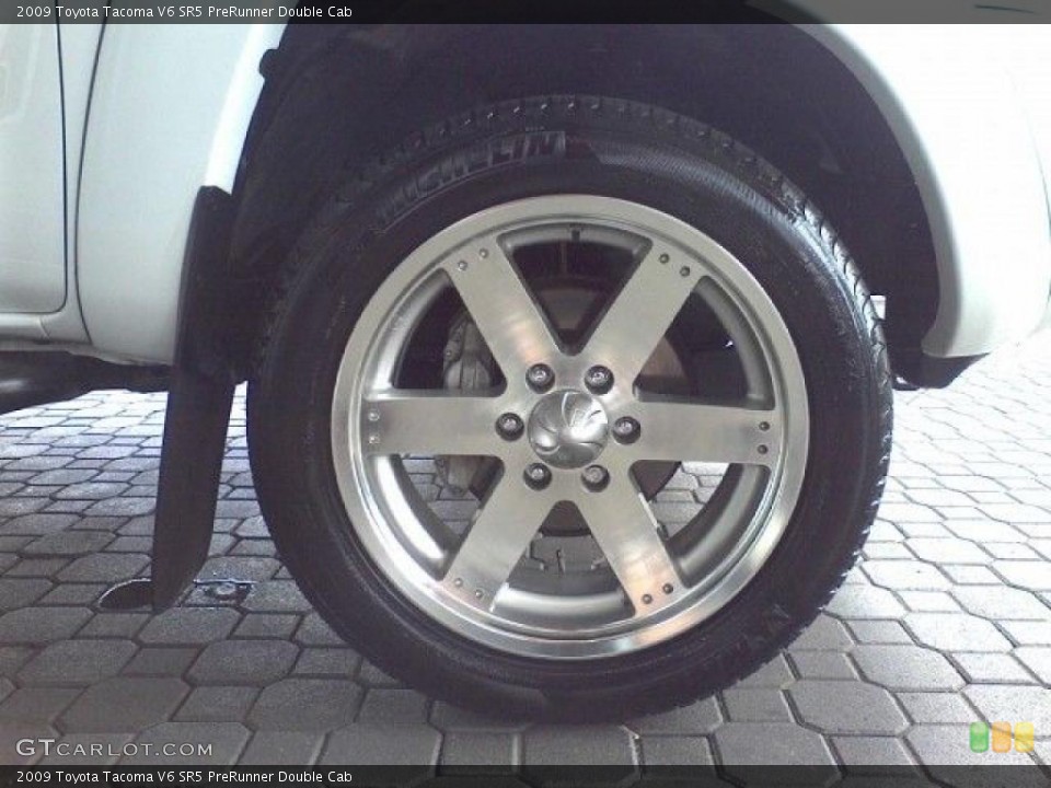2009 Toyota Tacoma V6 SR5 PreRunner Double Cab Wheel and Tire Photo #19664774