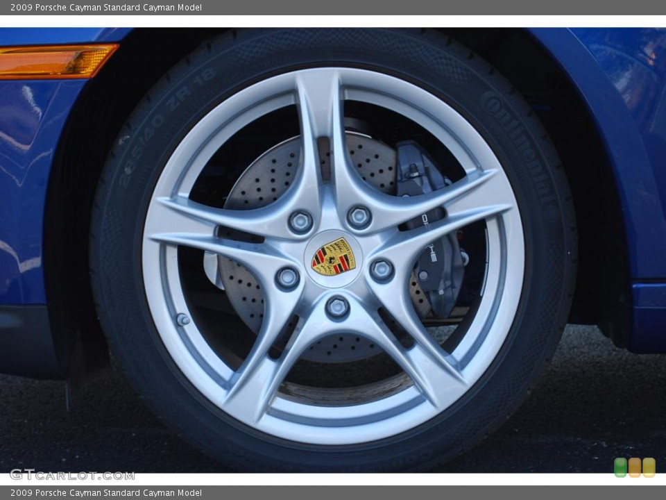 2009 Porsche Cayman  Wheel and Tire Photo #19667694