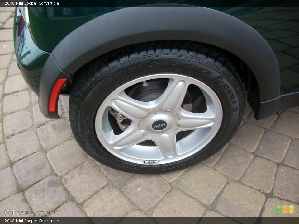 2008 Mini Cooper Convertible Wheel and Tire Photo #19671475