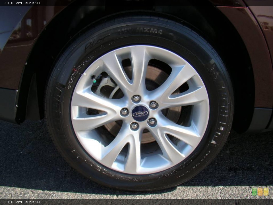 2010 Ford Taurus SEL Wheel and Tire Photo #19730258
