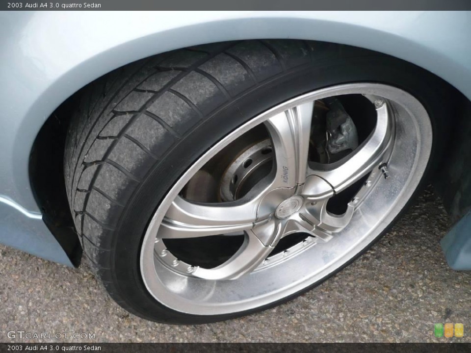2003 Audi A4 Custom Wheel and Tire Photo #2013230